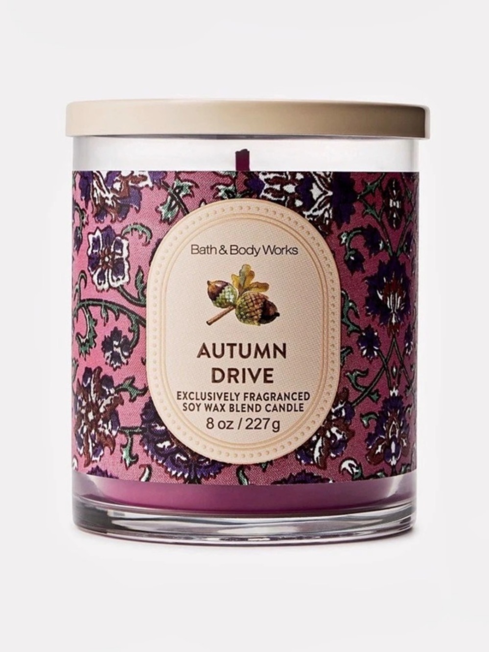 Autumn Drive Single Wick Candle